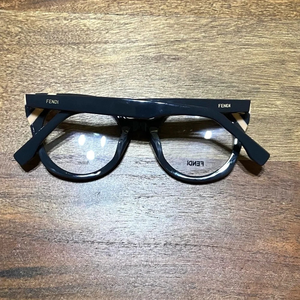 FENDI 54mm Round Optical Frames
